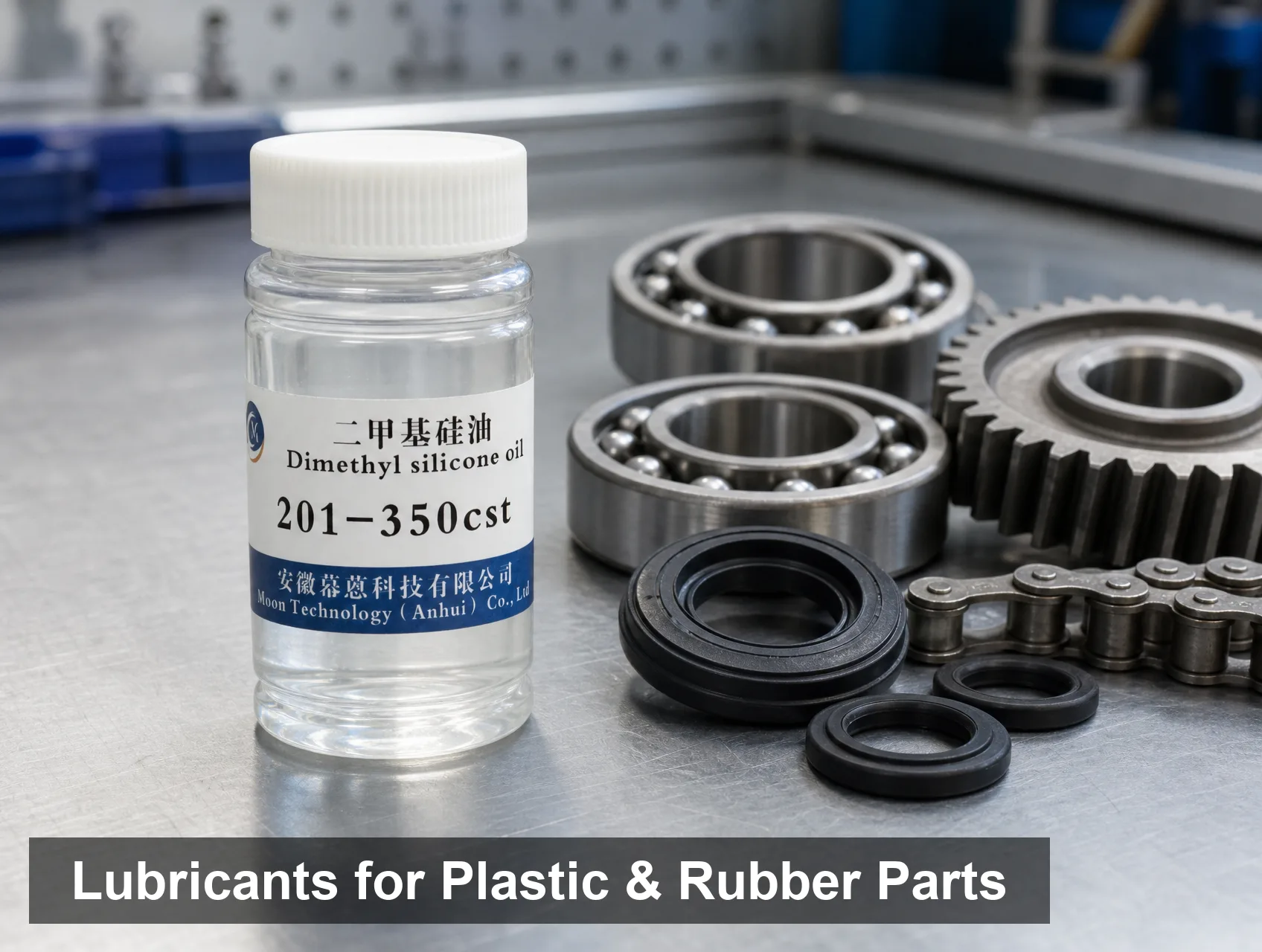 Lubricants for plastic and rubber parts